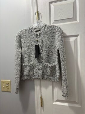 Kobi Halperin Emorie Sweater Blue Multi NWT Size XS